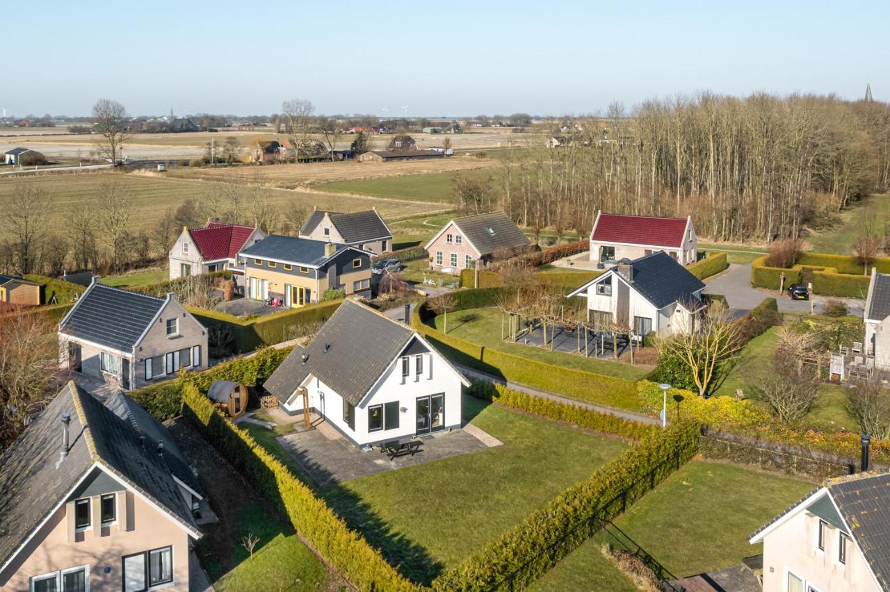 The Frisian Beach House Met Scandinavische Barrel Sauna Tzummarum Exterior foto
