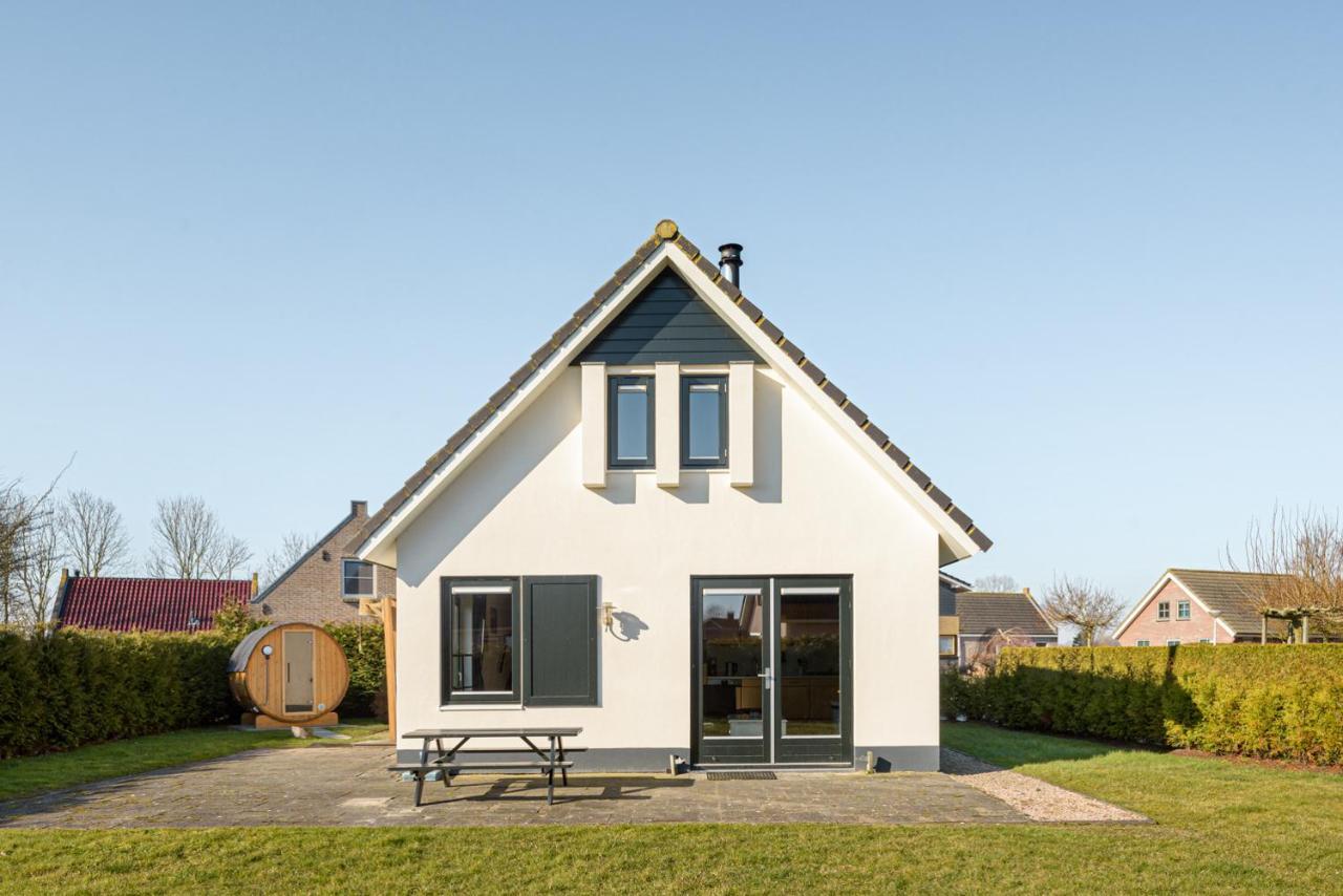 The Frisian Beach House Met Scandinavische Barrel Sauna Tzummarum Exterior foto